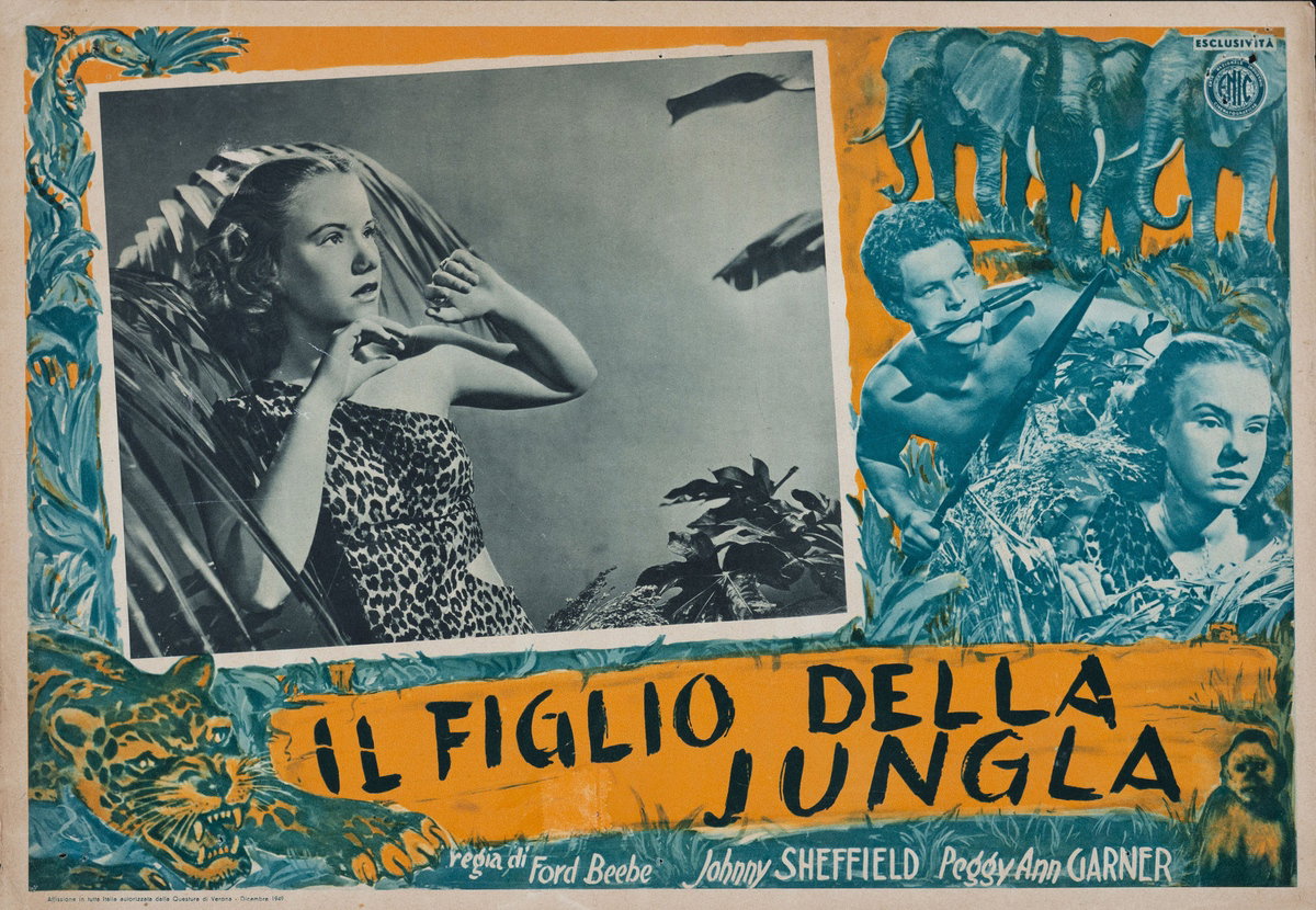 Lobby Card 2 for the film Bomba, the Jungle Boy (1949)