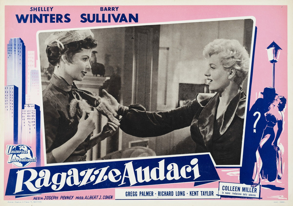 Fotobusta 2 per il film Ragazze audaci (1954)
