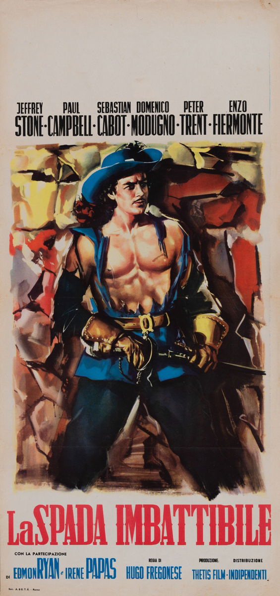 La spada imbattibile - Locandina 1