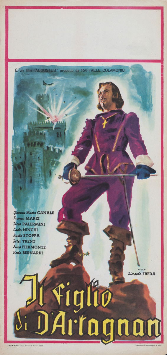 Il figlio di d'Artagnan - Locandina 1