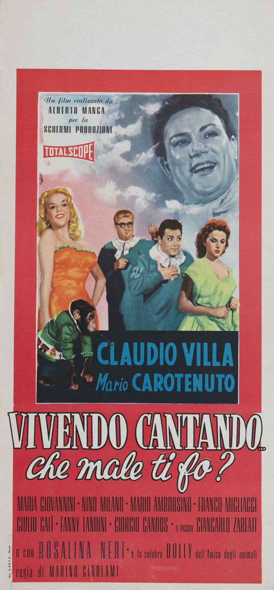 Vivendo, cantando, che male ti fò? - Locandina 1