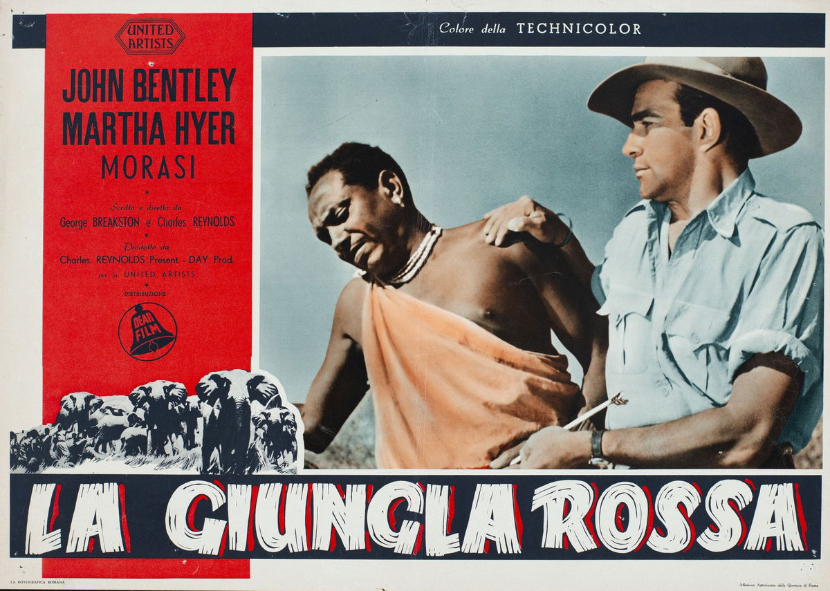 La giungla rossa - Fotobusta 1