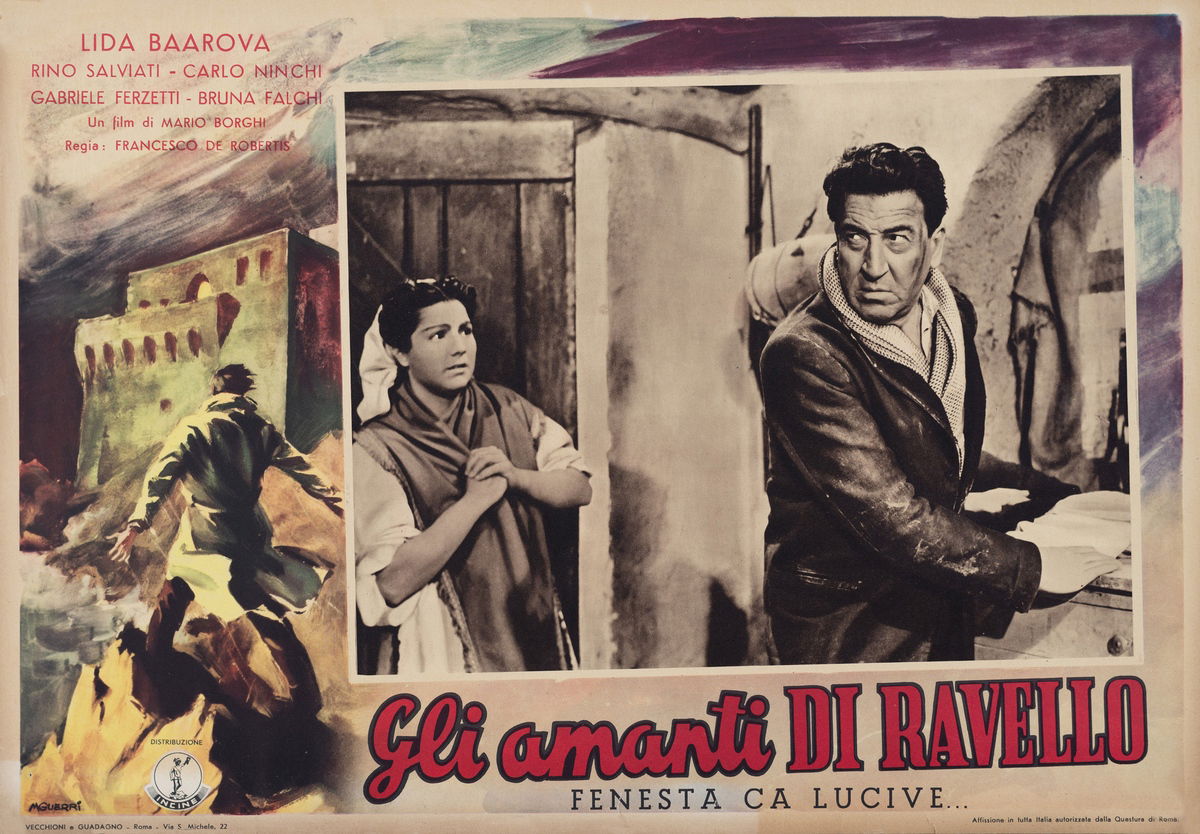 Gli amanti di Ravello - Fotobusta 1