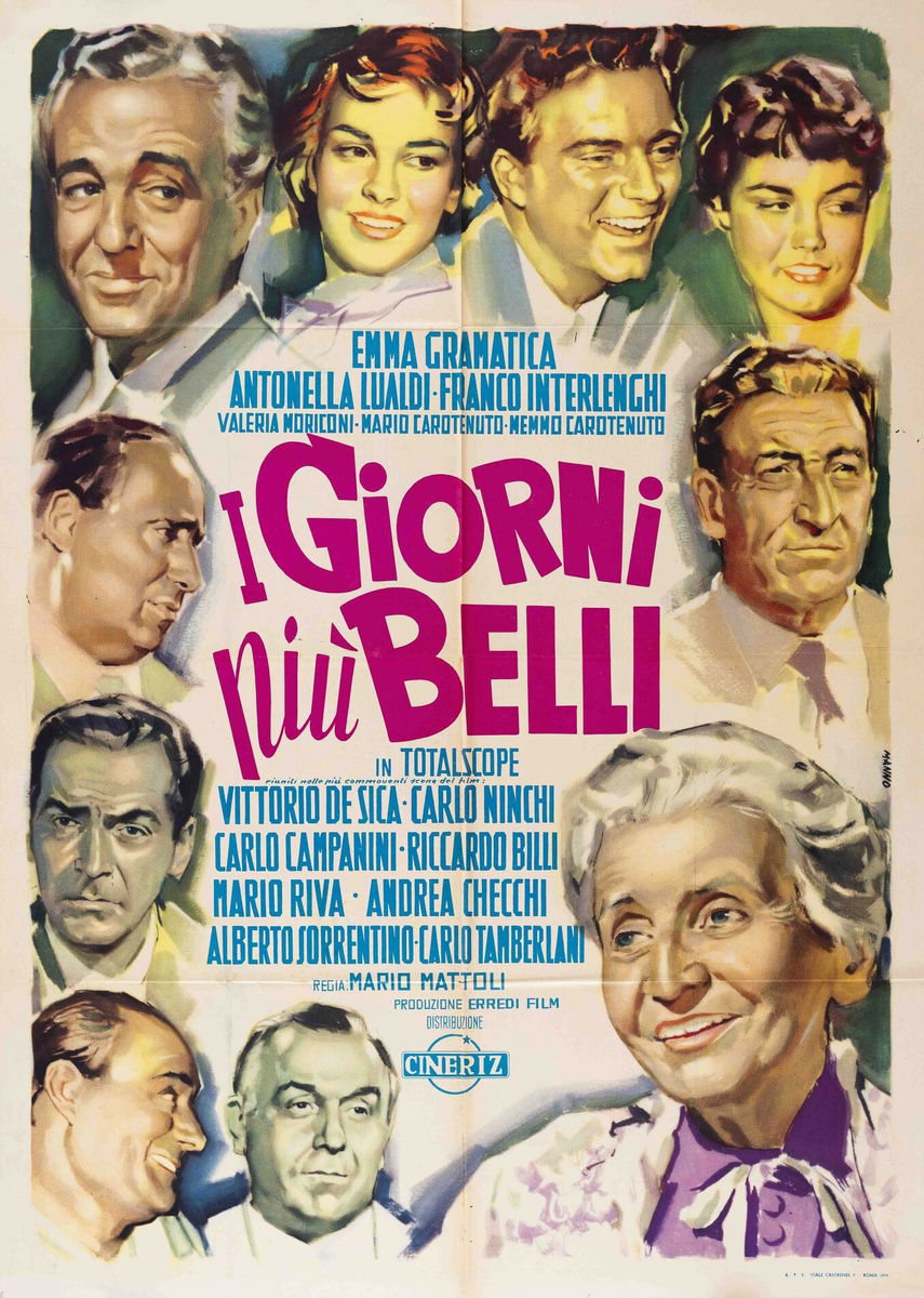 I giorni più belli - Manifesto 1