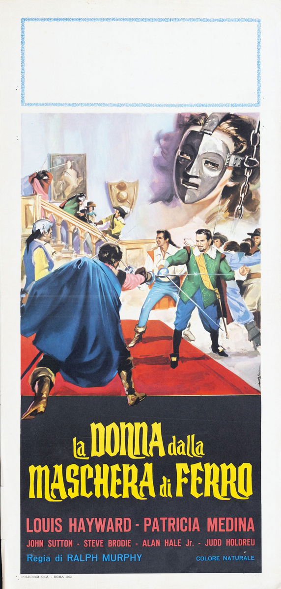 Lady in the Iron Mask - Lobby Card 1