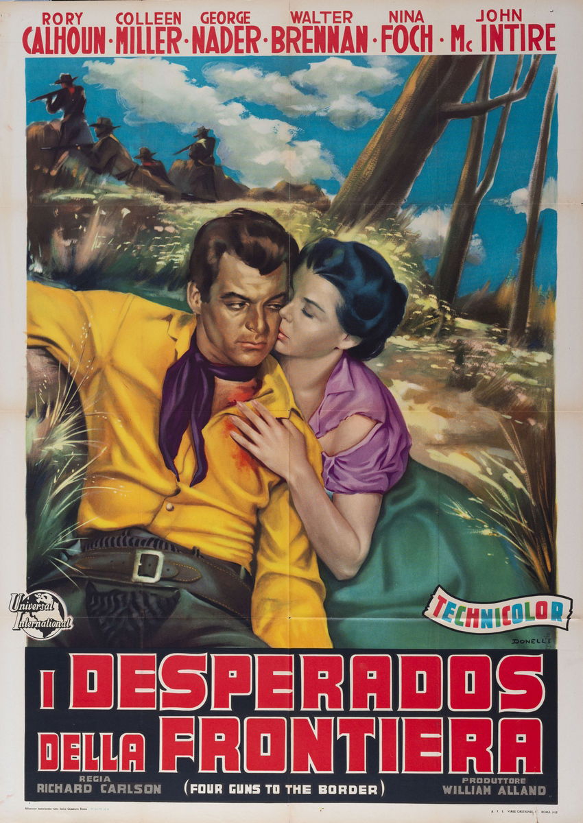 I desperados della frontiera - Manifesto 1