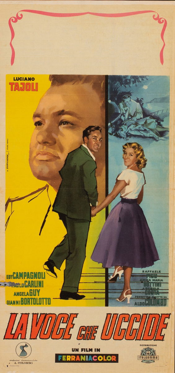 La voce che uccide - Locandina 1