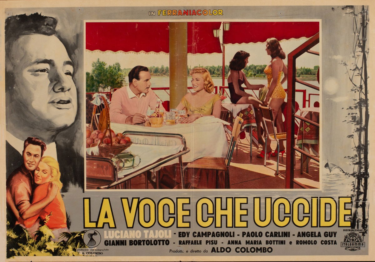 La voce che uccide - Fotobusta 1