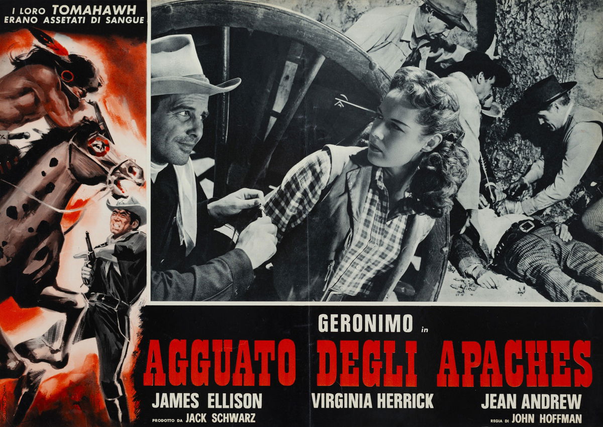 L'agguato degli apaches - Fotobusta 1