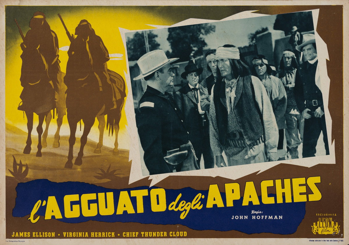 Lobby Card 2 for the film I Killed Geronimo (1950)