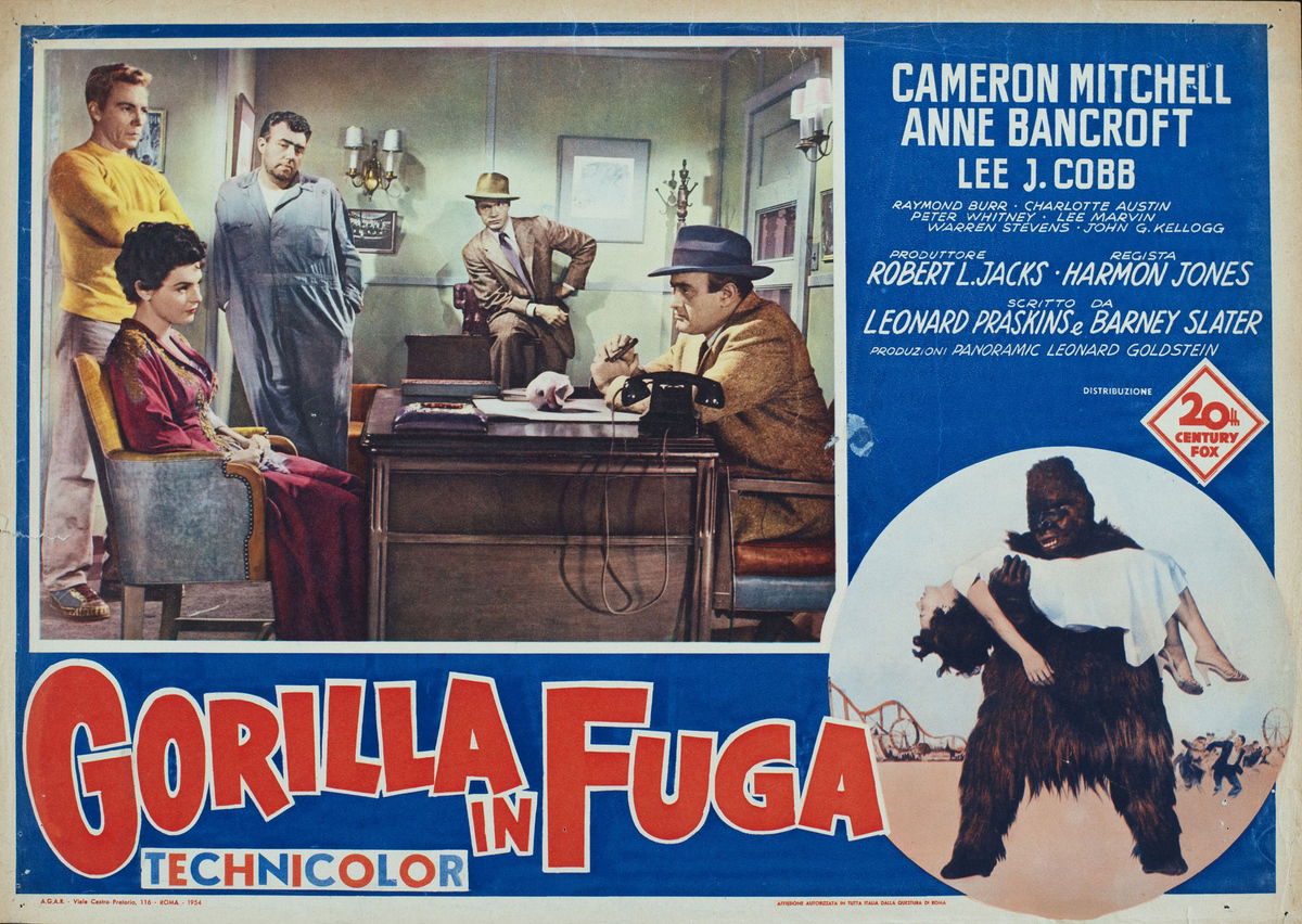 Gorilla in fuga - Fotobusta 1