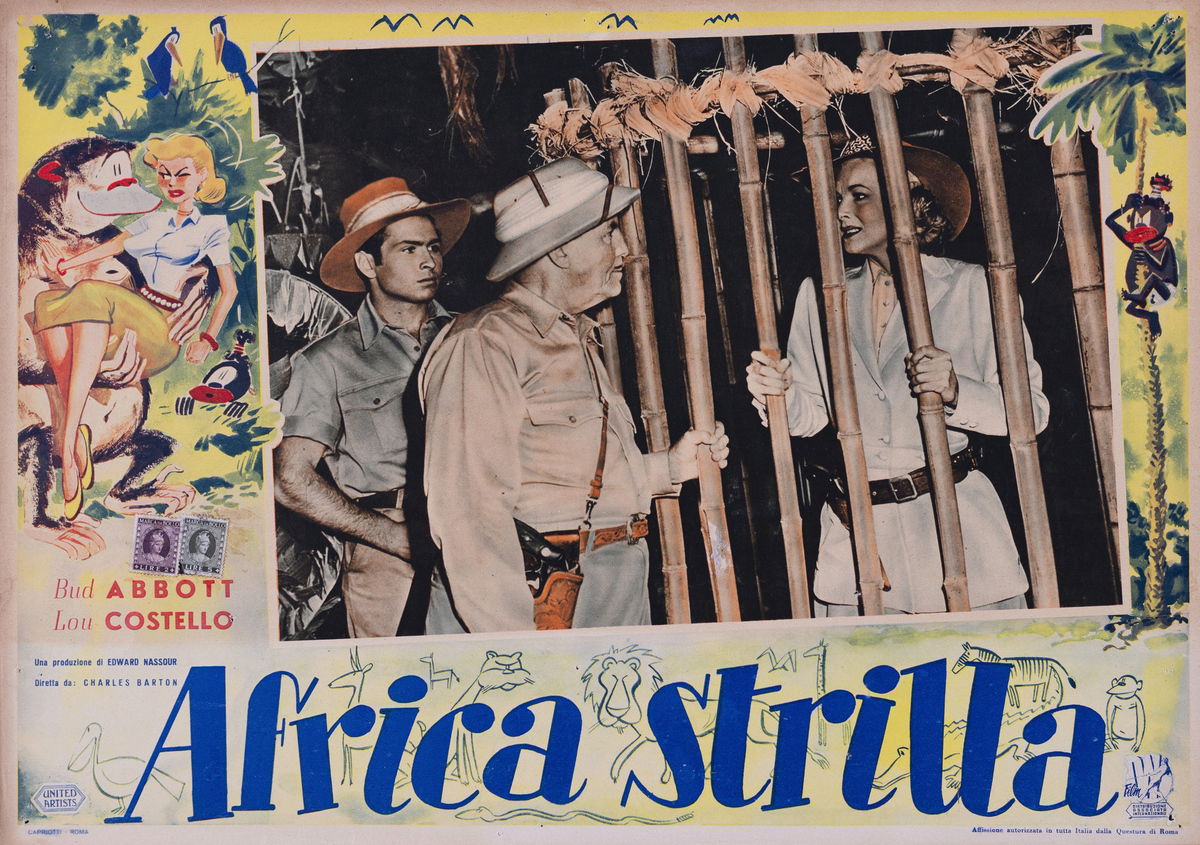 Africa strilla - Fotobusta 1