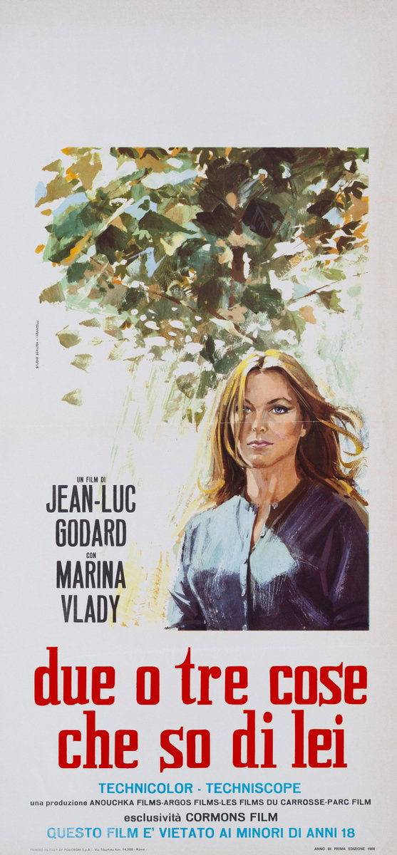 2 or 3 Things I Know About Her - Lobby Card 1