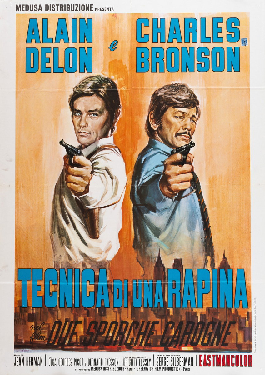 Due sporche carogne - Tecnica per una rapina - Manifesto 2