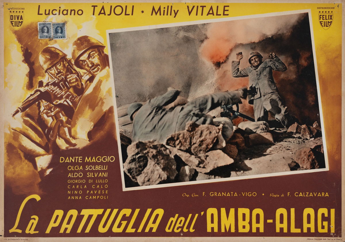 La pattuglia dell'Amba Alagi - Fotobusta 1