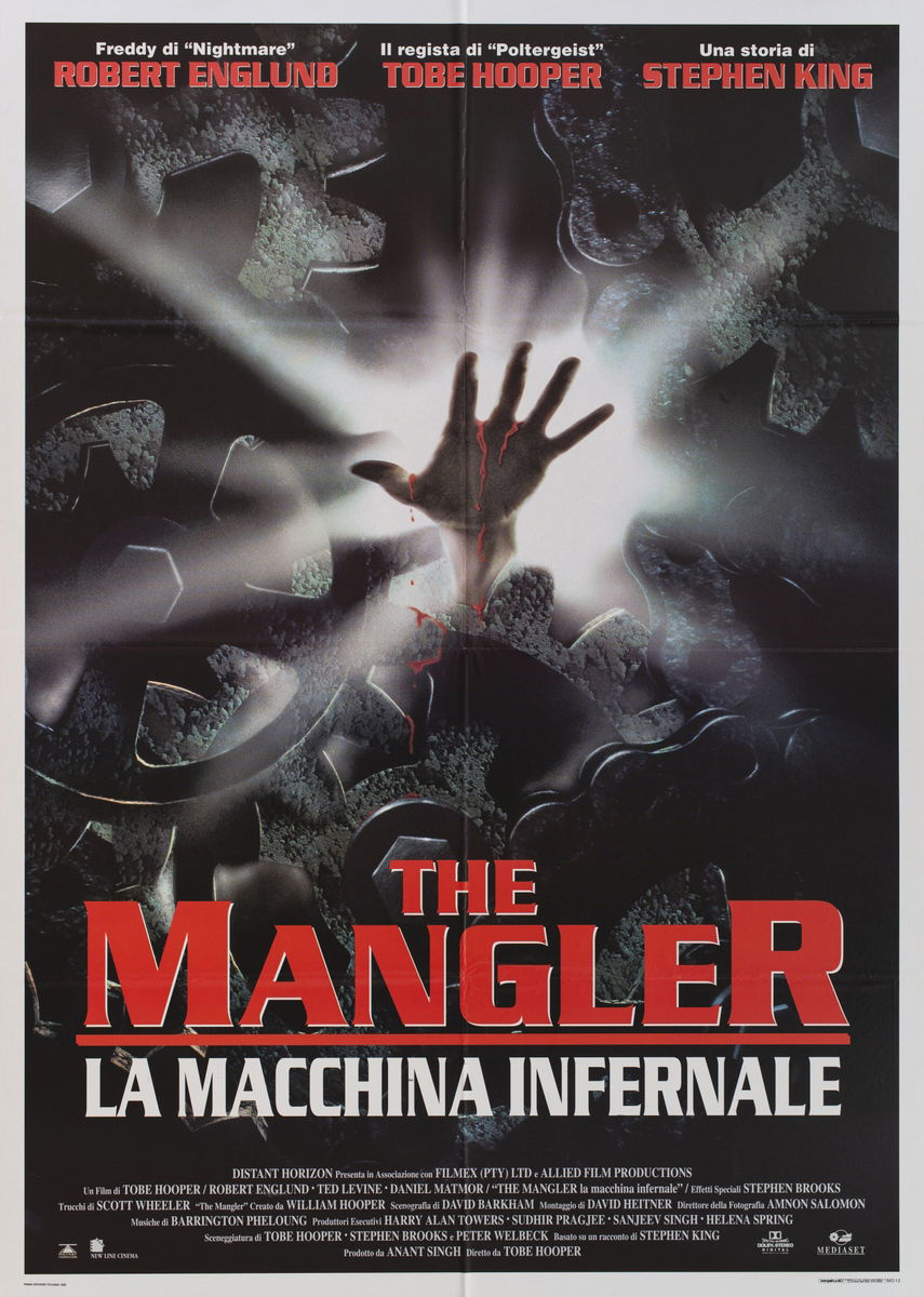 The Mangler - La macchina infernale - Manifesto 1