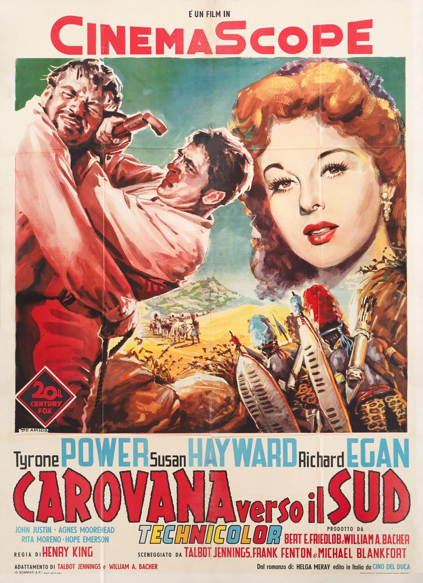 Carovana verso il sud - Manifesto 1