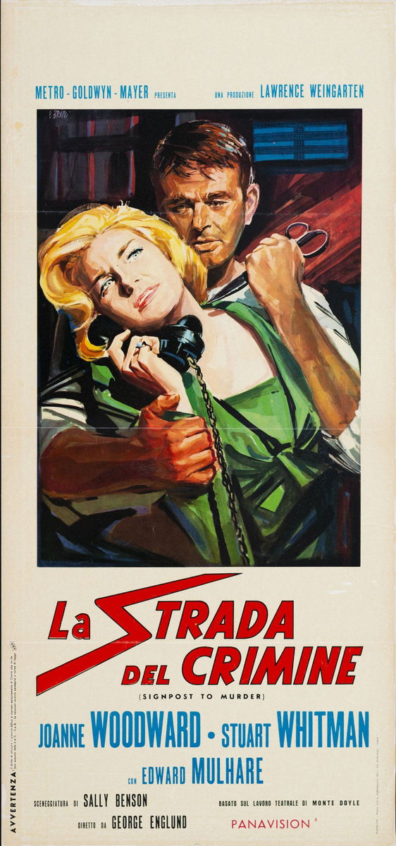 Signpost to Murder - Lobby Card 1