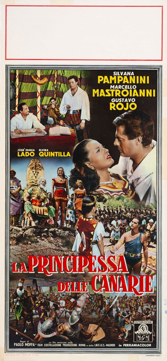 La principessa delle Canarie - Locandina 1