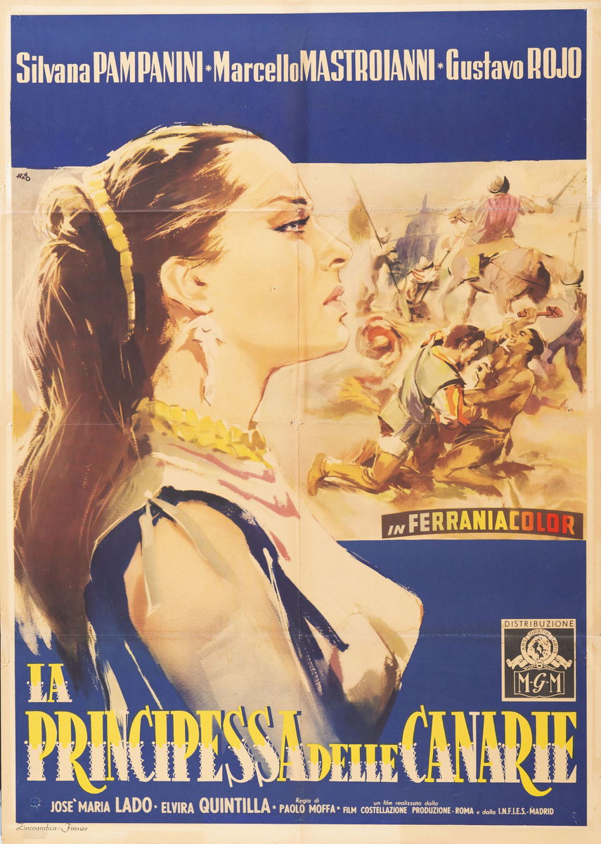 La principessa delle Canarie - Manifesto 1