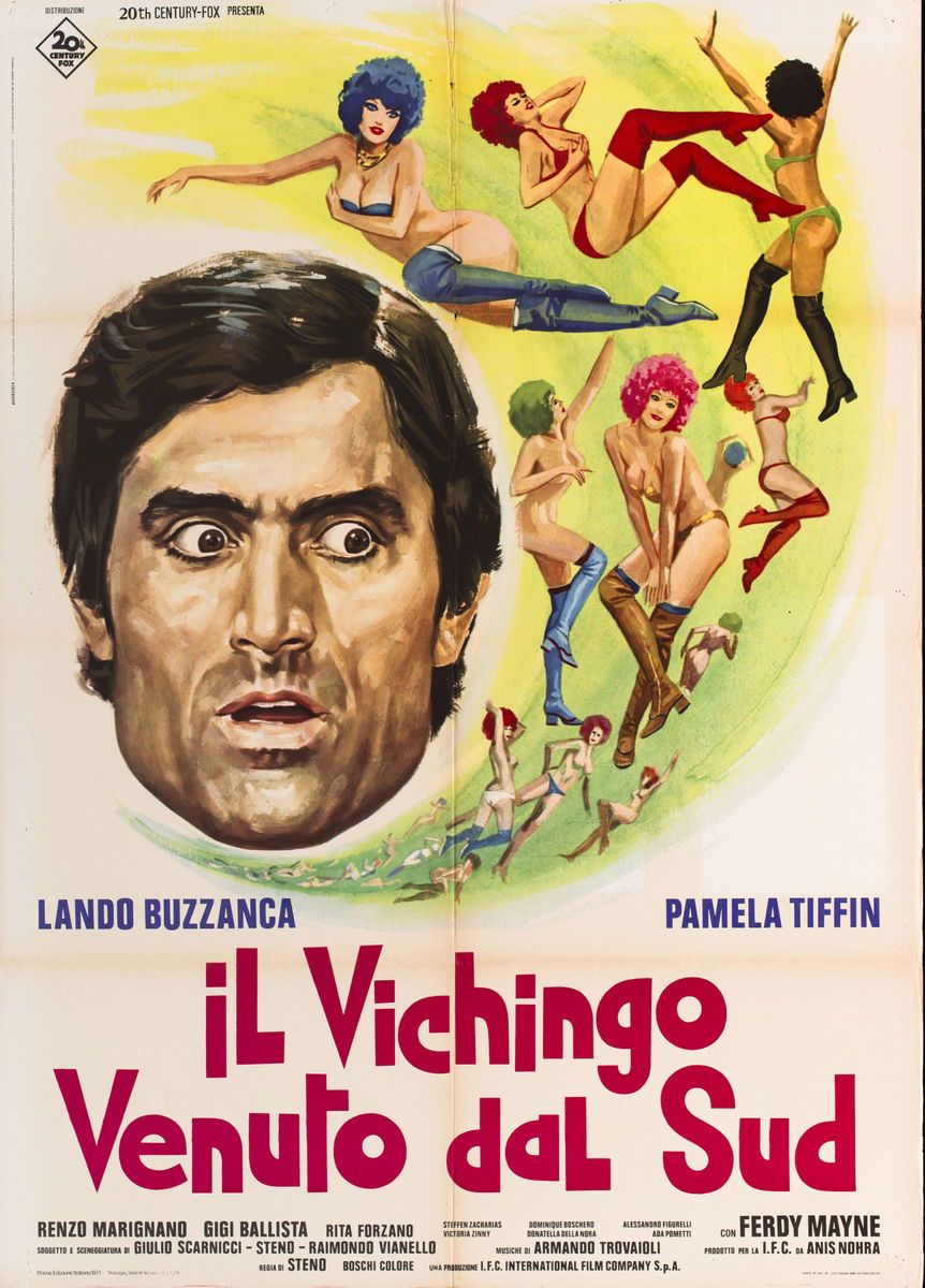 Il vichingo venuto dal sud - Manifesto 1