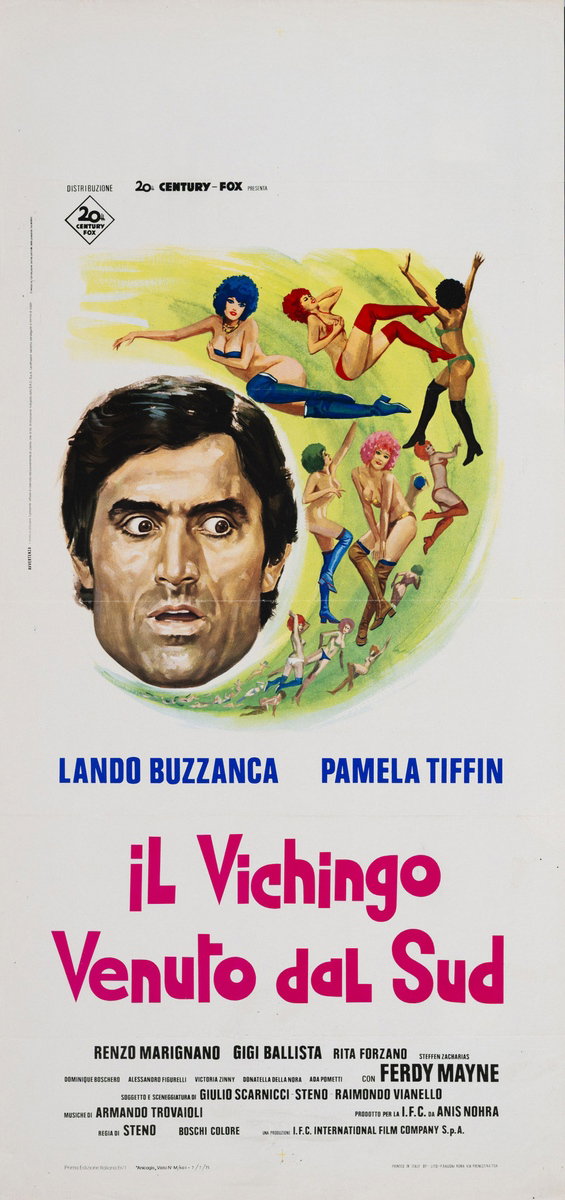 Locandina 2 per il film Il vichingo venuto dal sud (1971)