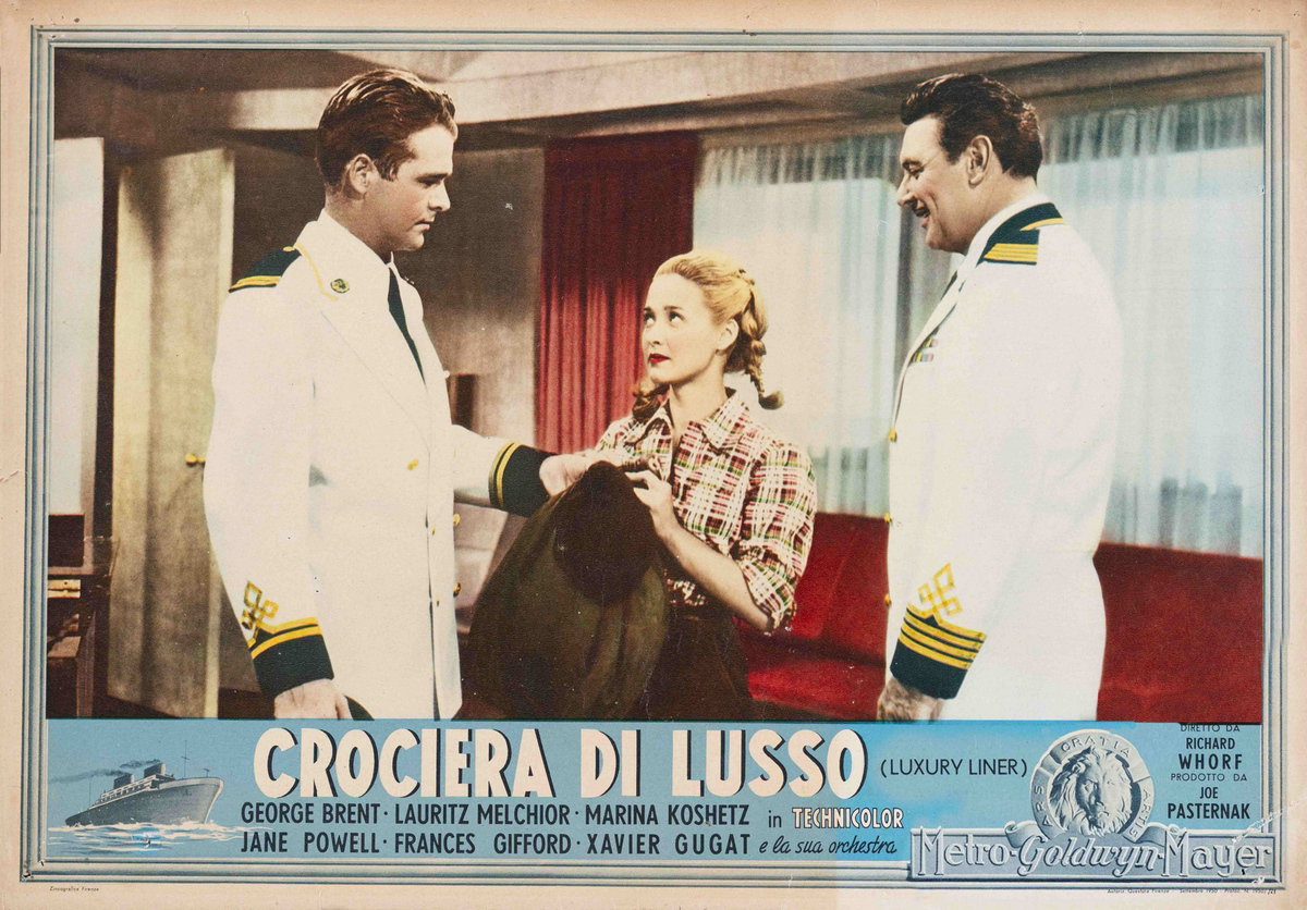 Lobby Card 2 for the film Luxury Liner (1948)