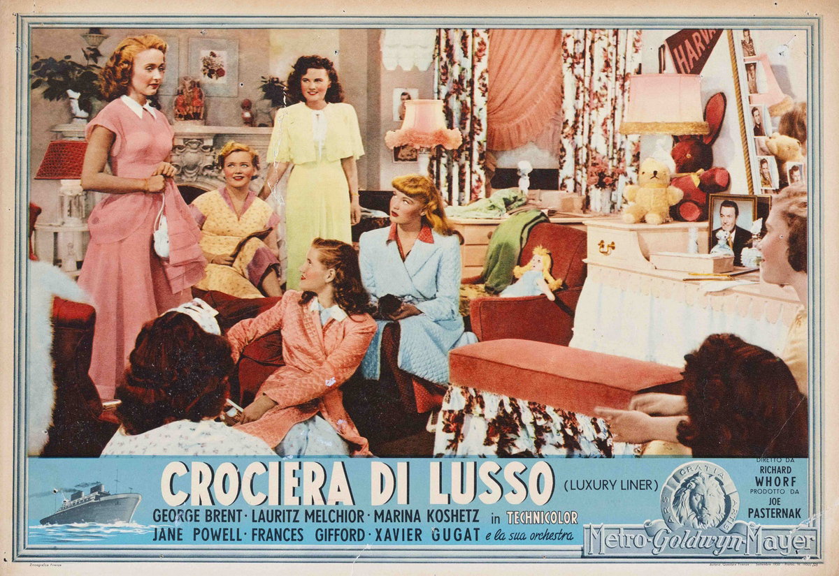 Lobby Card 3 for the film Luxury Liner (1948)