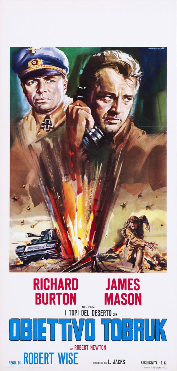 The Desert Rats - Lobby Card 1