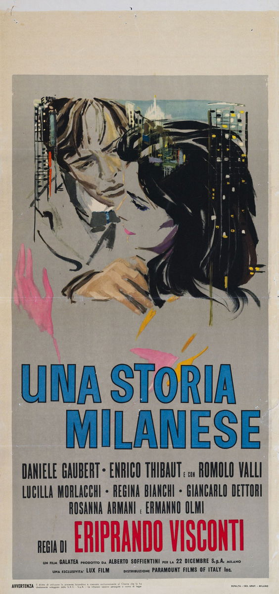 Una storia milanese - Lobby Card 1