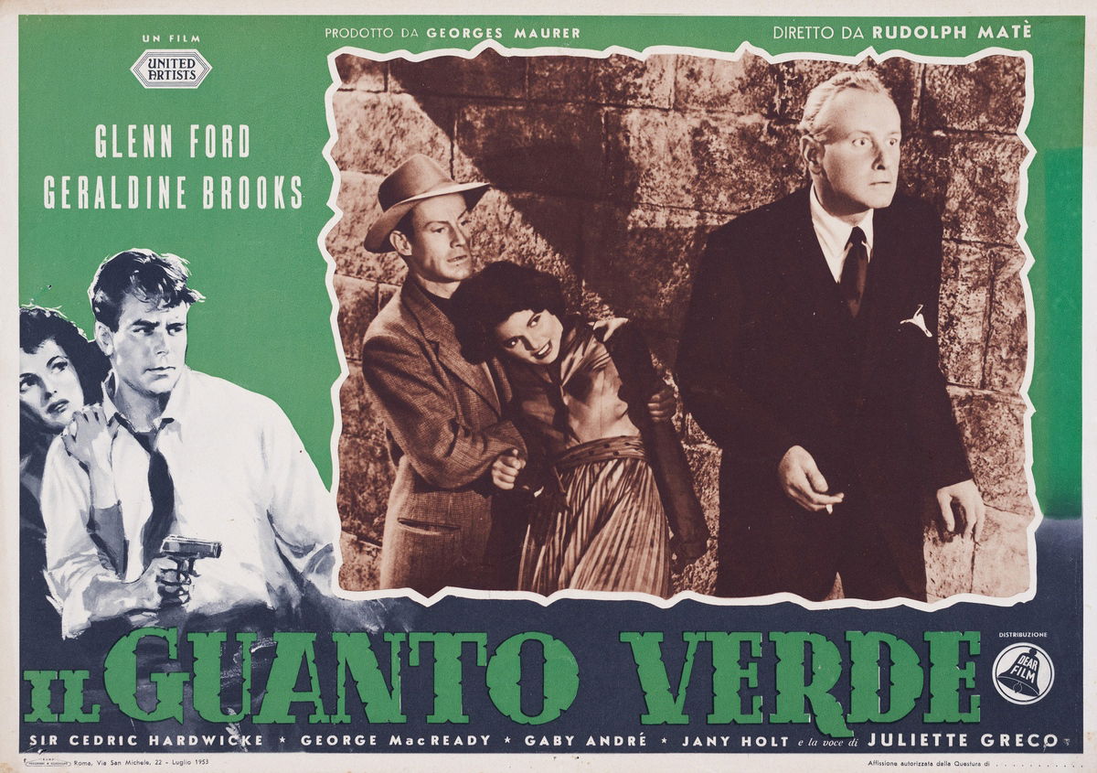 Il guanto verde - Fotobusta 1