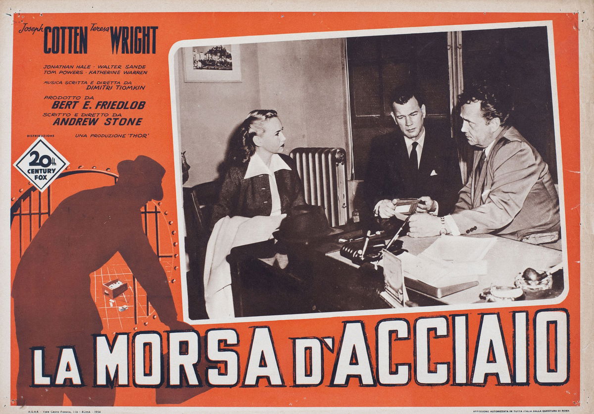 La morsa d'acciaio - Fotobusta 1