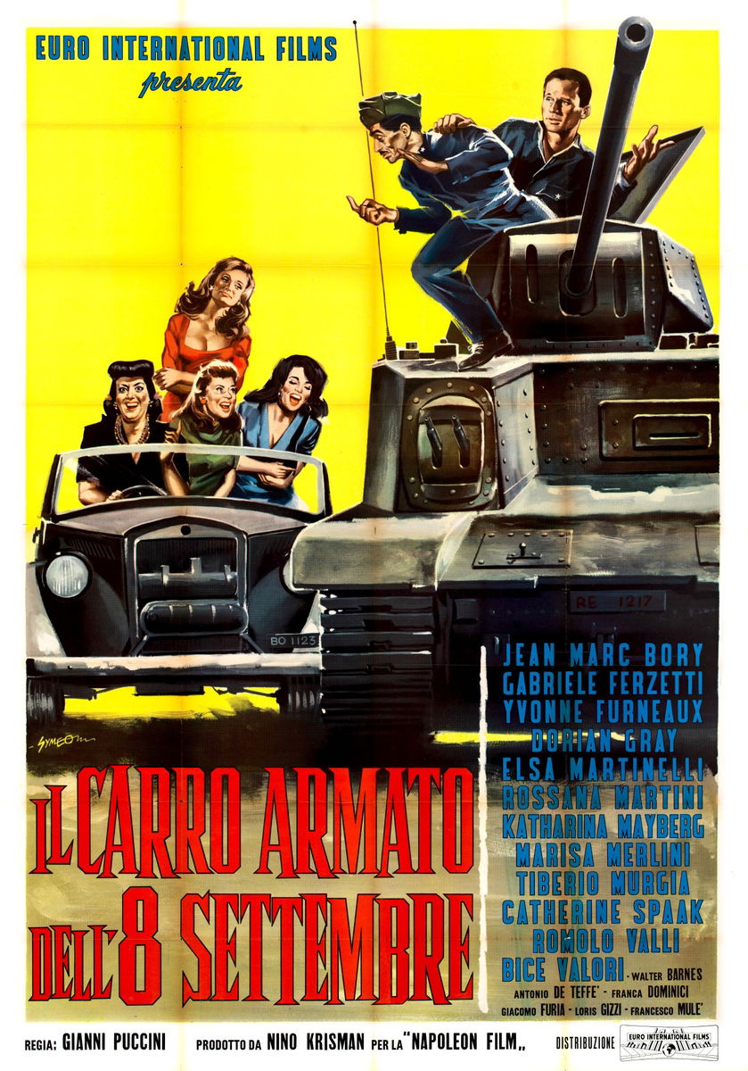 Il carro armato dell'8 settembre - Manifesto 1