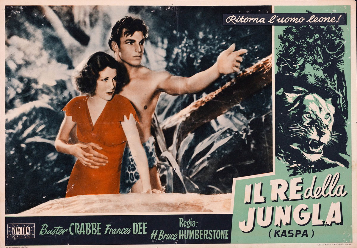 Fotobusta 3 per il film Il re della jungla (1933)