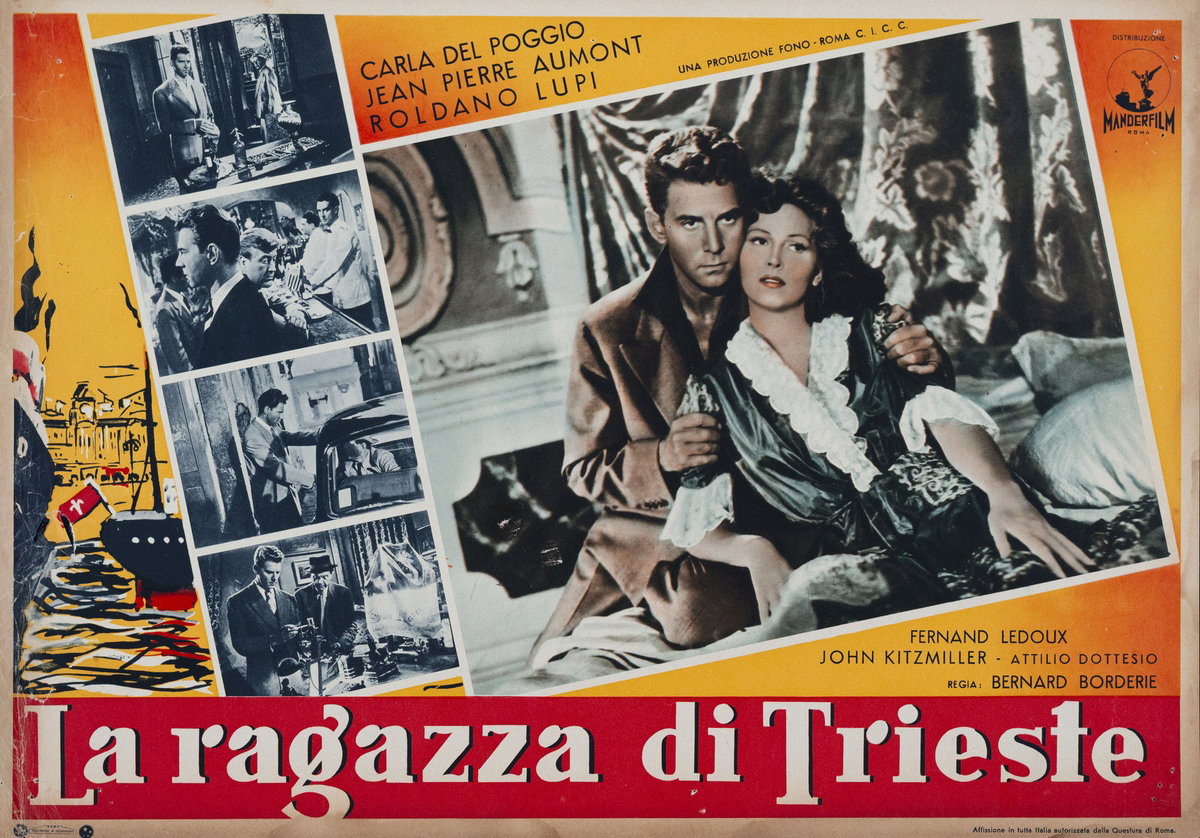 Fotobusta 2 per il film La ragazza di Trieste (1951)