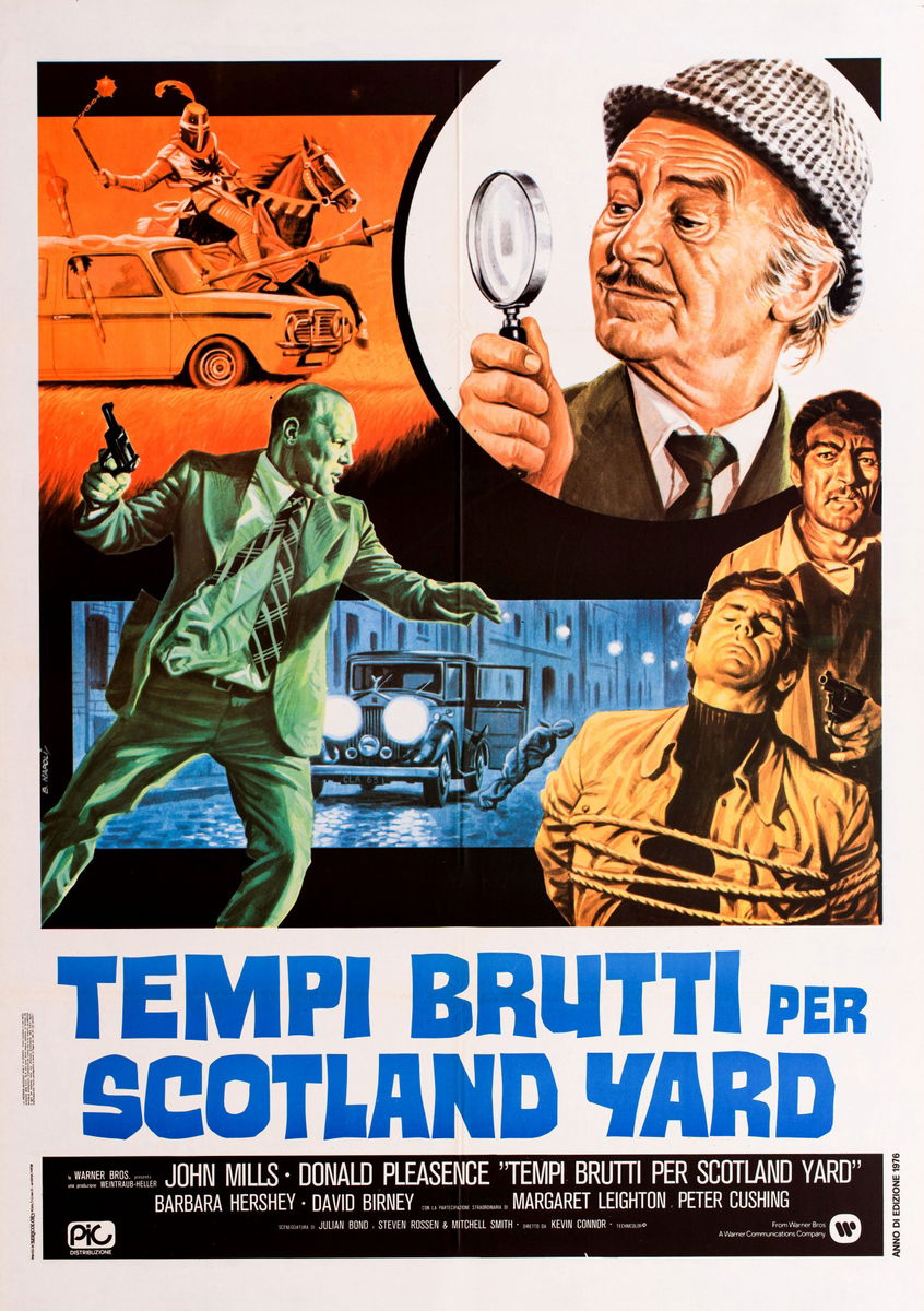 Tempi brutti per Scotland Yard - Manifesto 1
