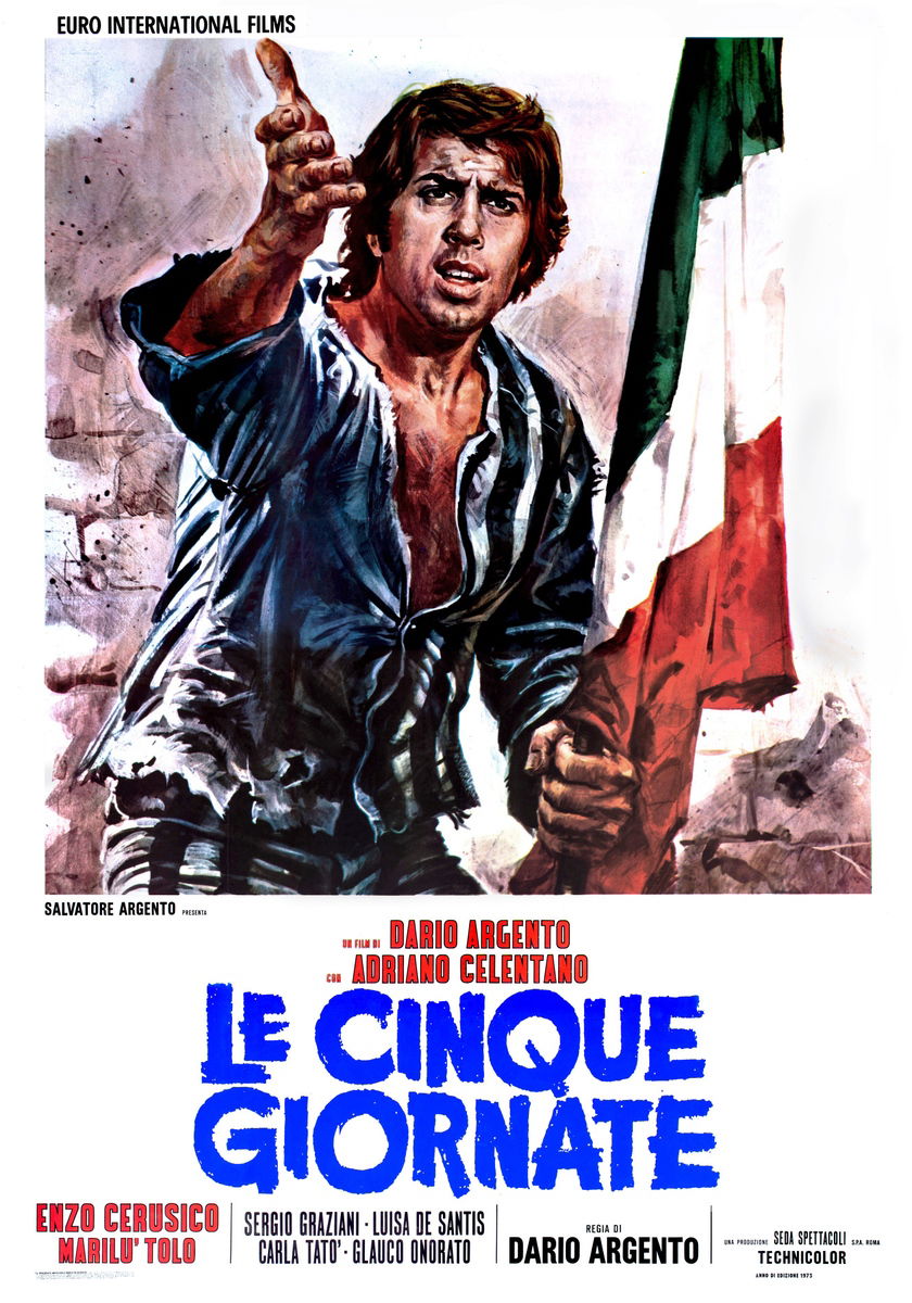 Le cinque giornate - Manifesto 1