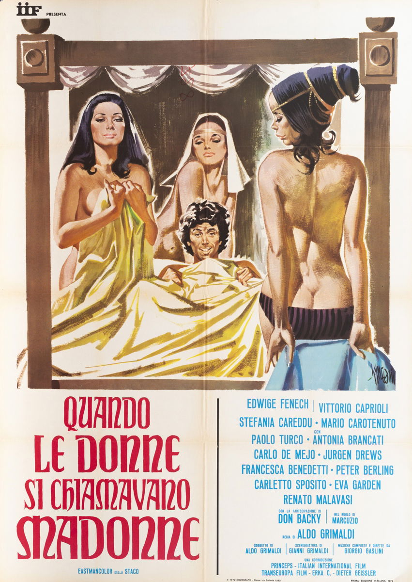 Quando le donne si chiamavano Madonne - Manifesto 1