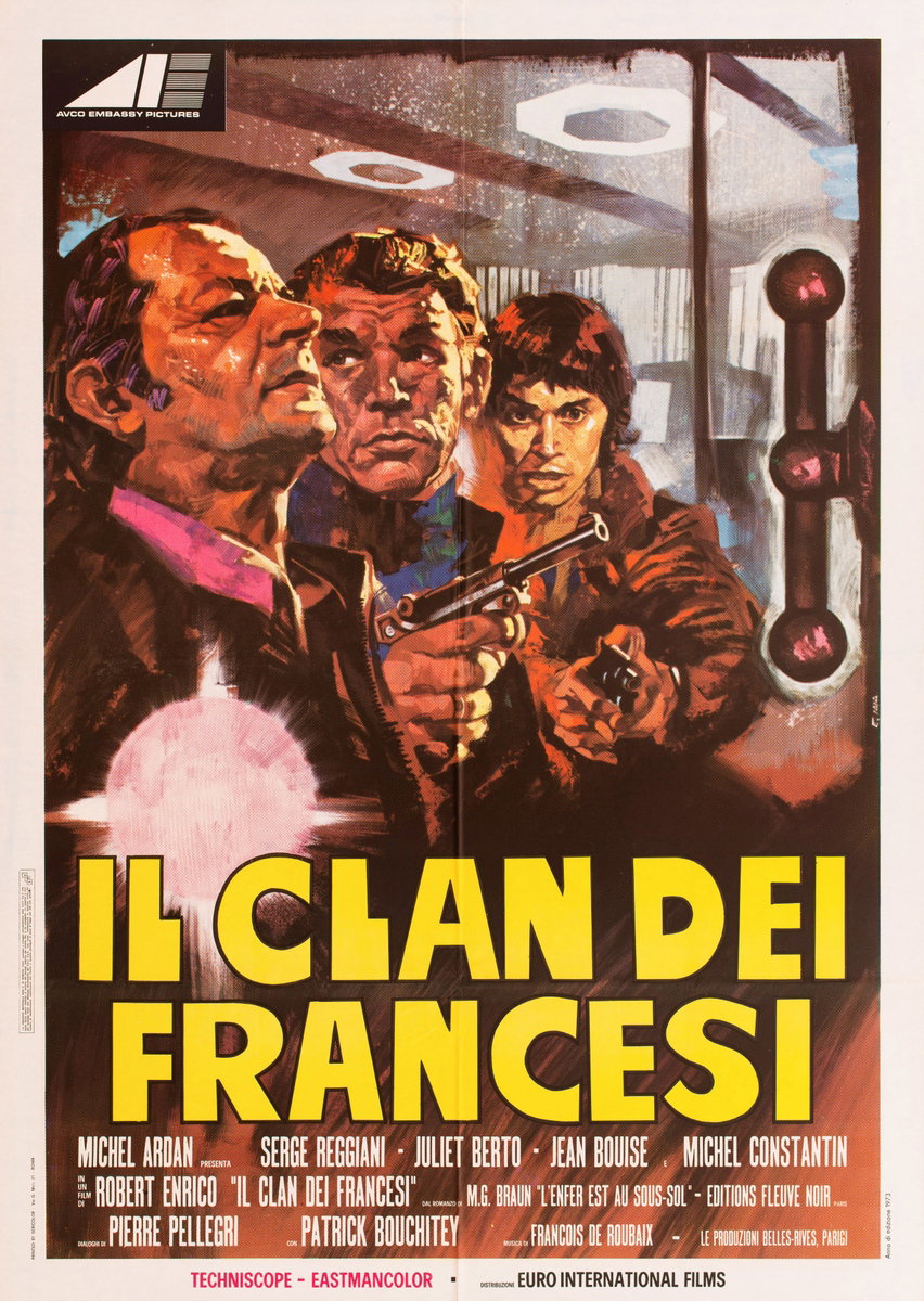Poster 2 for the film The Big Shots (1972), painted by Piero Ermanno Iaia