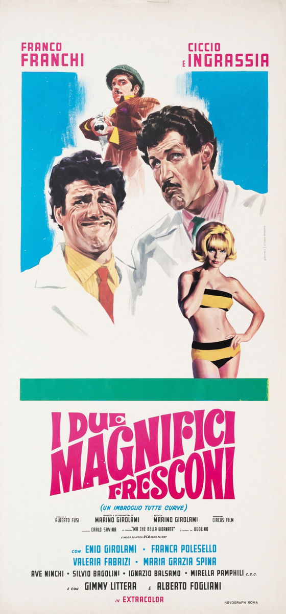 The Two Magnificent Fresconi - Lobby Card 1