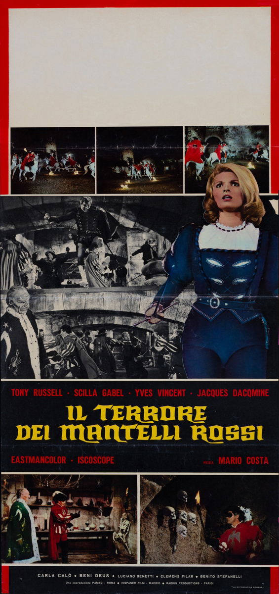 Il terrore dei mantelli rossi - Locandina 1