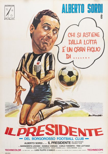 Il presidente del Borgorosso Football Club