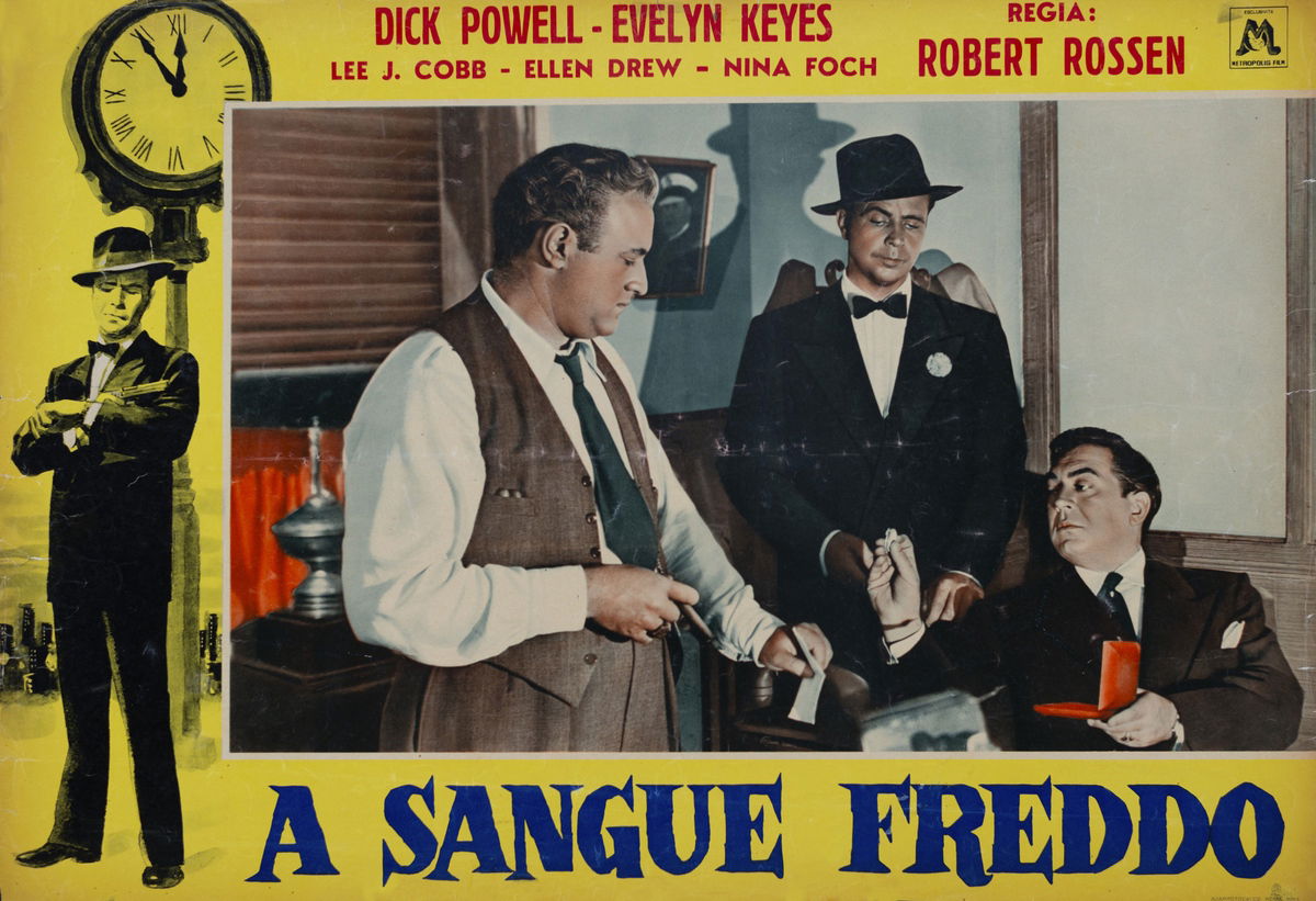 A sangue freddo - Fotobusta 1