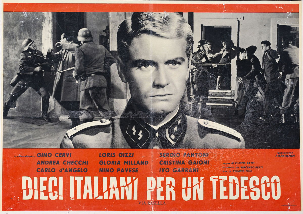 Dieci italiani per un tedesco - Fotobusta 1