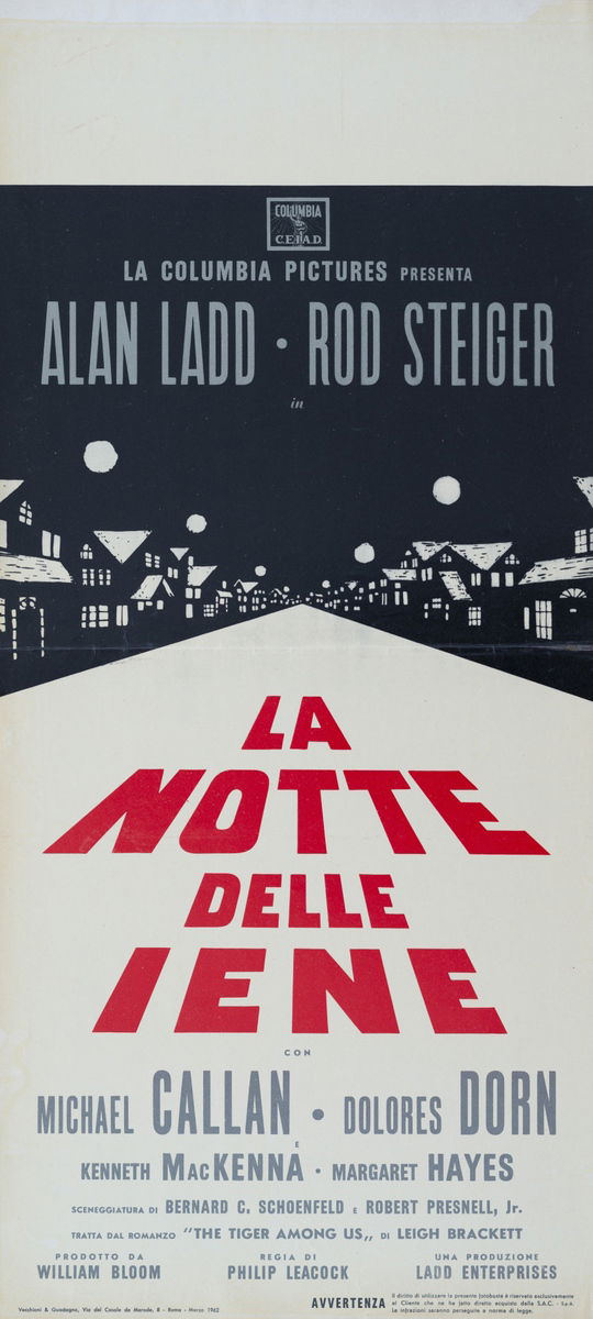 La notte delle jene - Locandina 1