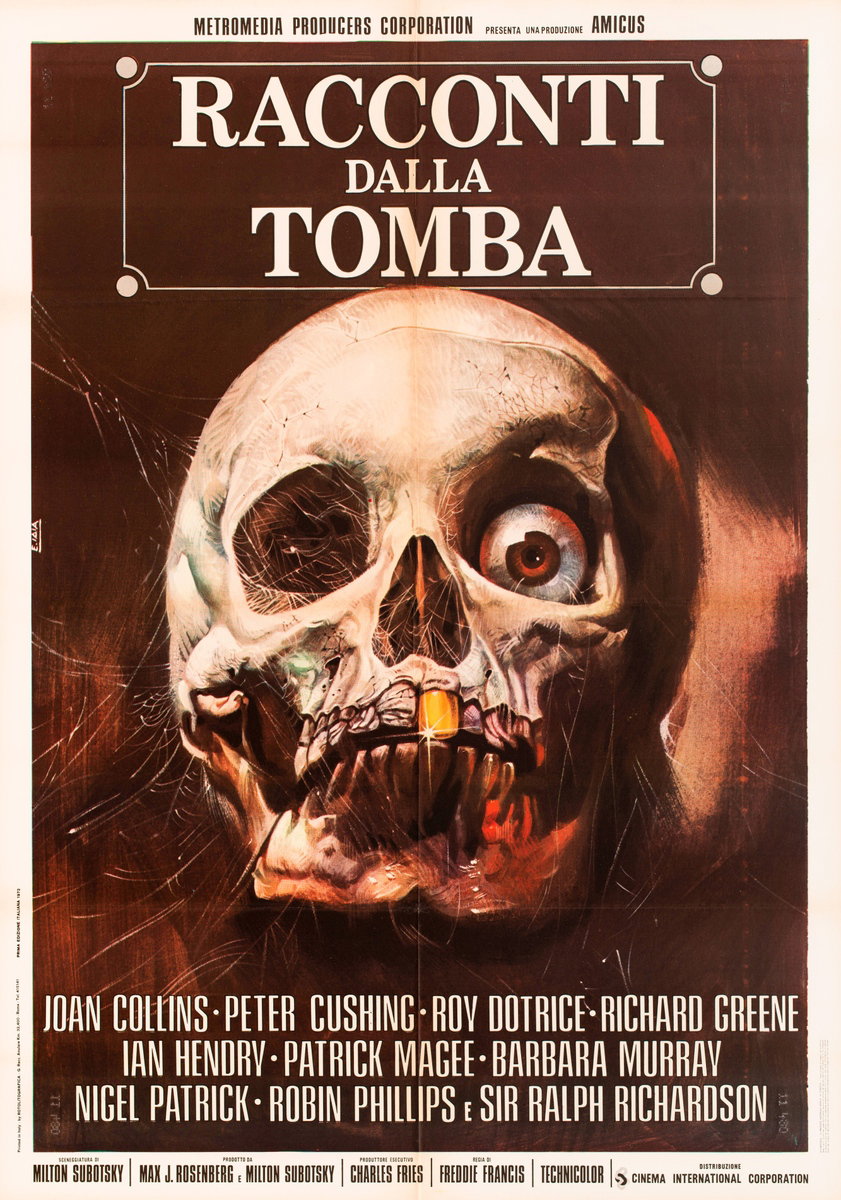 Manifesto 2 per il film Racconti dalla tomba (1972), dipinto da Piero Ermanno Iaia