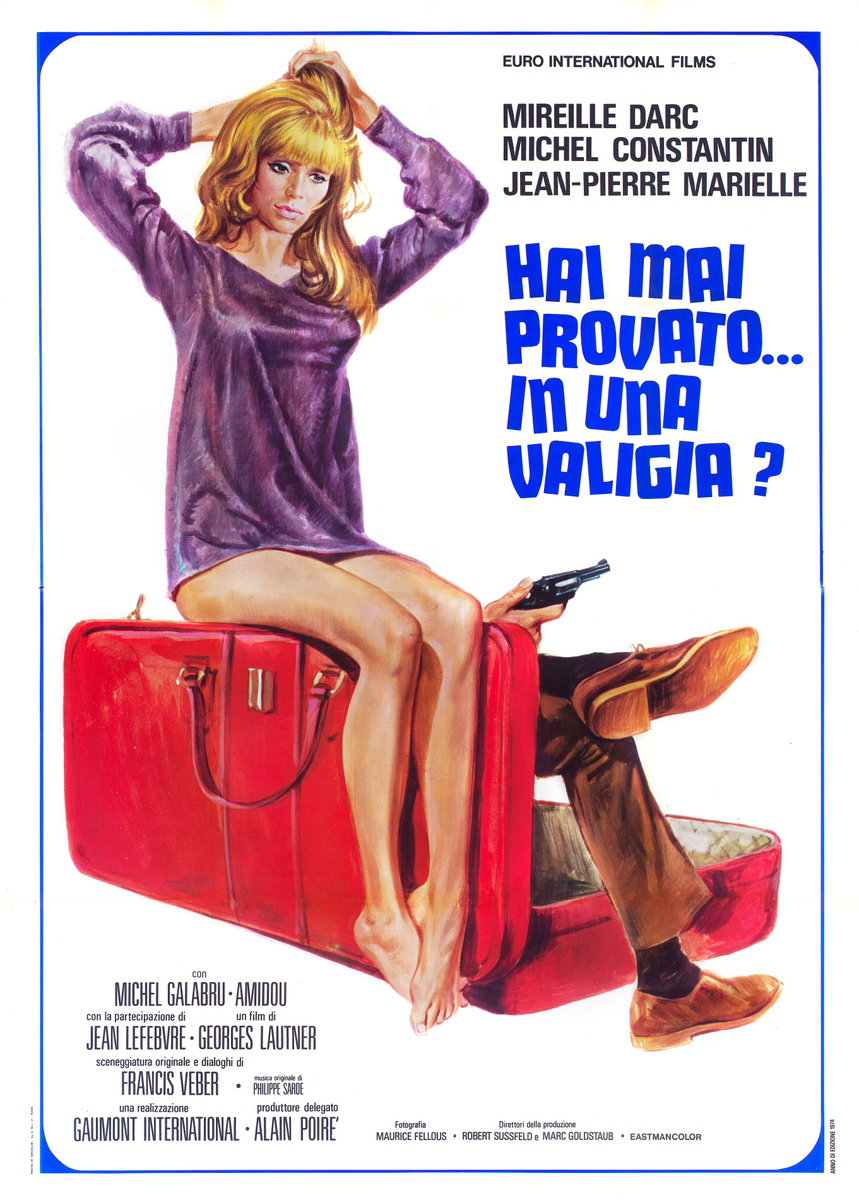 Manifesto 2 per il film Hai mai provato... in una valigia? (1973)
