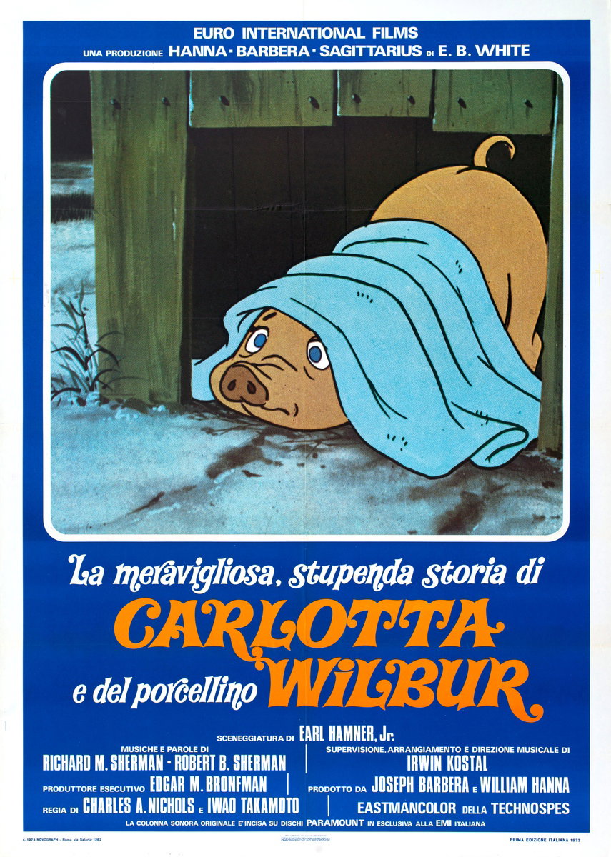 Poster 2 for the film Charlotte's Web (1973)