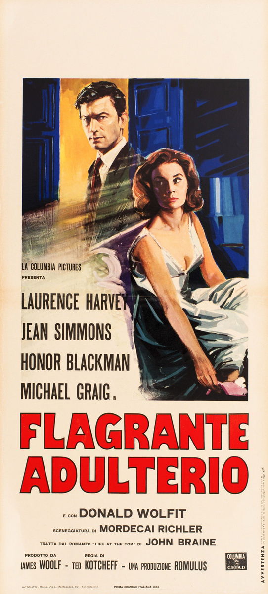 Life at the Top - Lobby Card 1