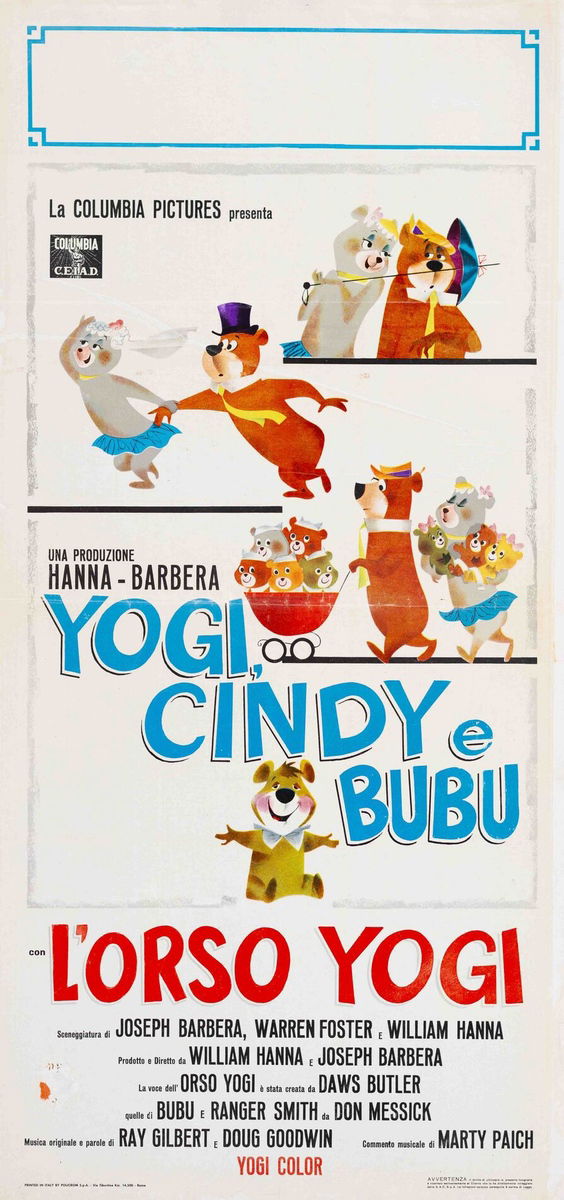 Yogi, Cindy e Bubu - Locandina 1